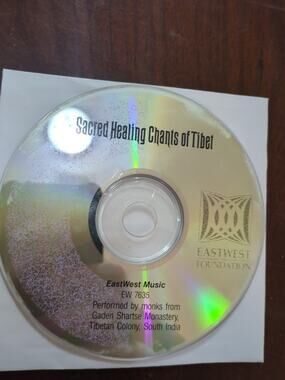 Sacred Healing Chants of Tibet CD 1989 EastWest Monks World Music disc only